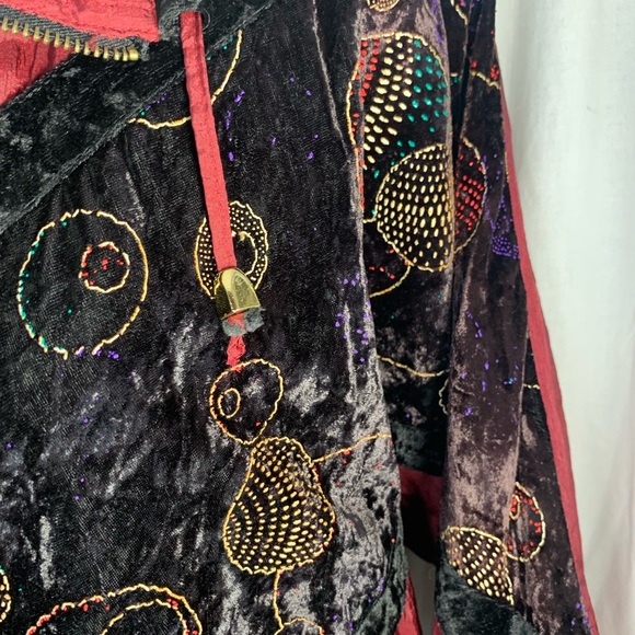 Vintage 80’s Chili Pepper Reversible Windbreaker Track Suit - Picture 5 of 10